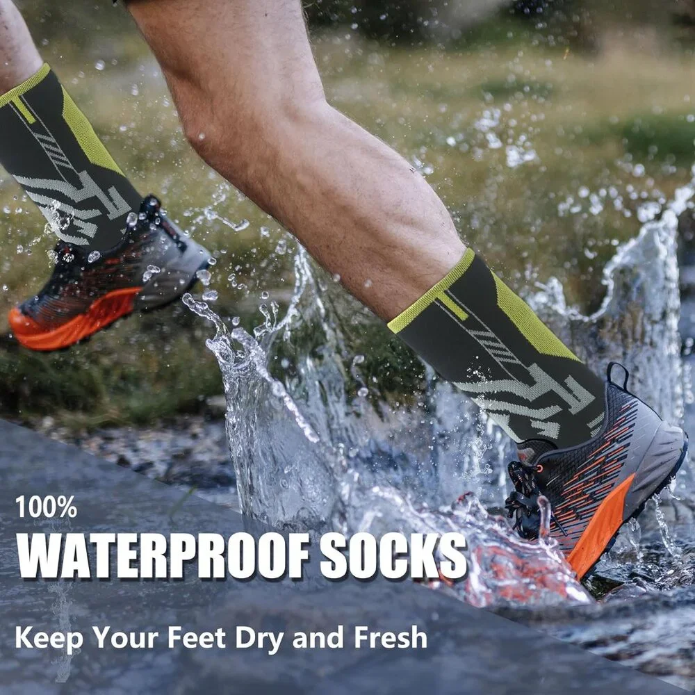 Waterproof Socks Neoprene Unisex Warm Breathable Outdoor Sports Hiking Fishing W_2